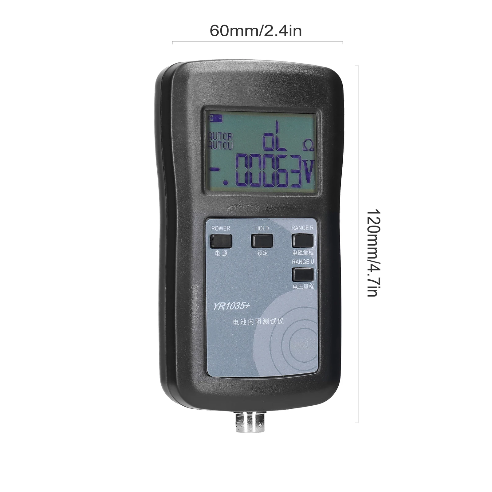 4-Wire YR1030+/YR1035+ High Precision Fast Lithium Battery Internal Resistance Test Instrument 100V Electric Vehicle Group 18650 resistance tester
