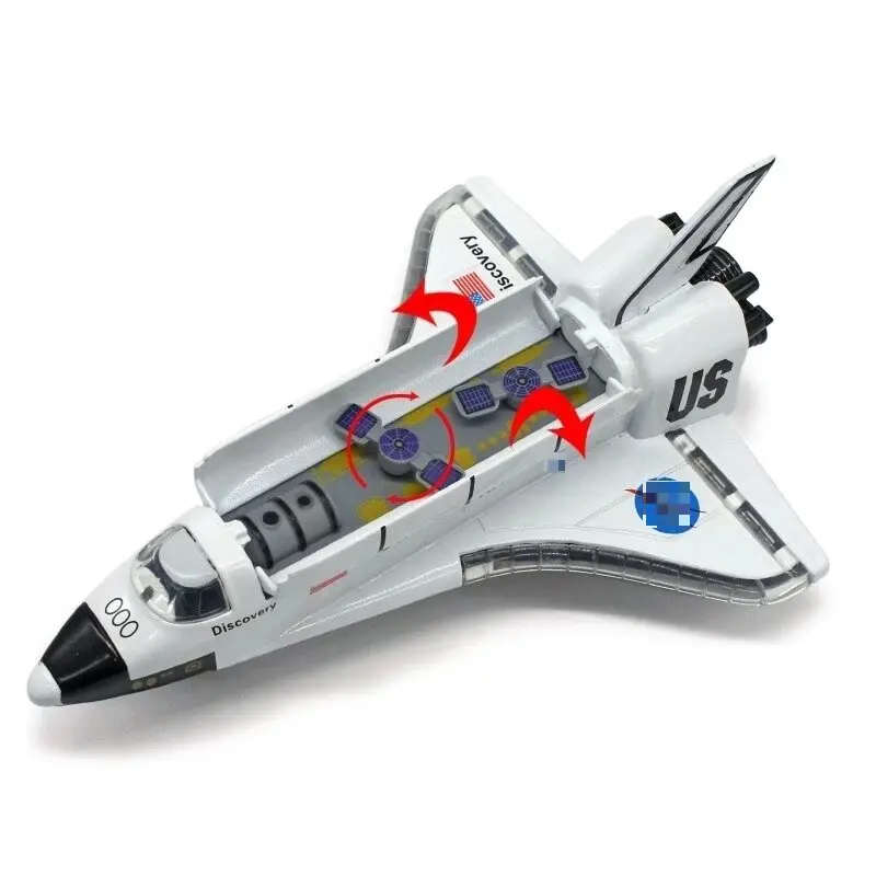 Mini Columbia OV-102 Space Shuttle Alloy Plane Diecast Model