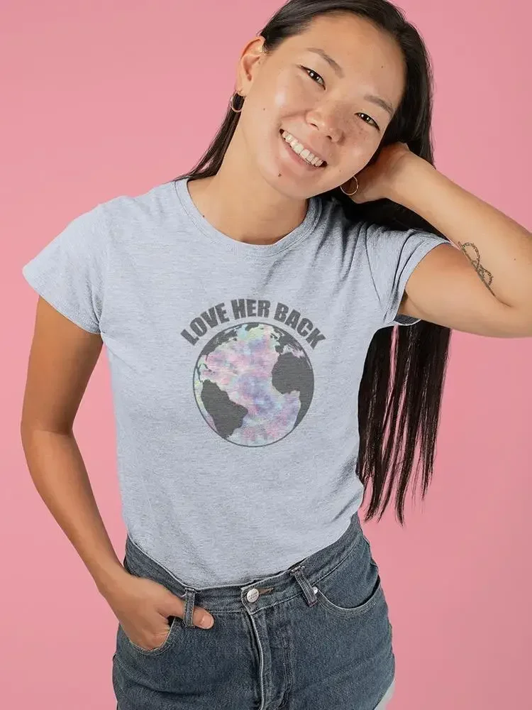 

LoveEarthBackT-shirtWomen's-SmartPrintsInkDesigns