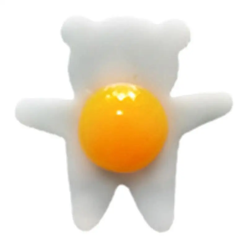 

Squeezing Eggs Realistic Fried Egg Sensory Fidget Toys Funny Prank Toy Novelty Gift For Boys Girls Tension Relief Party Favors