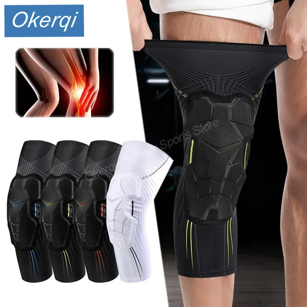 

Наколенники для поддержки суставов, обезболивающие Чехлы для ног, наколенник, защита от столкновений, защита от артрита, бега, футбола, баскетбола, велоспорта