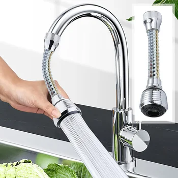 Rotating Faucet Spray Extender 1