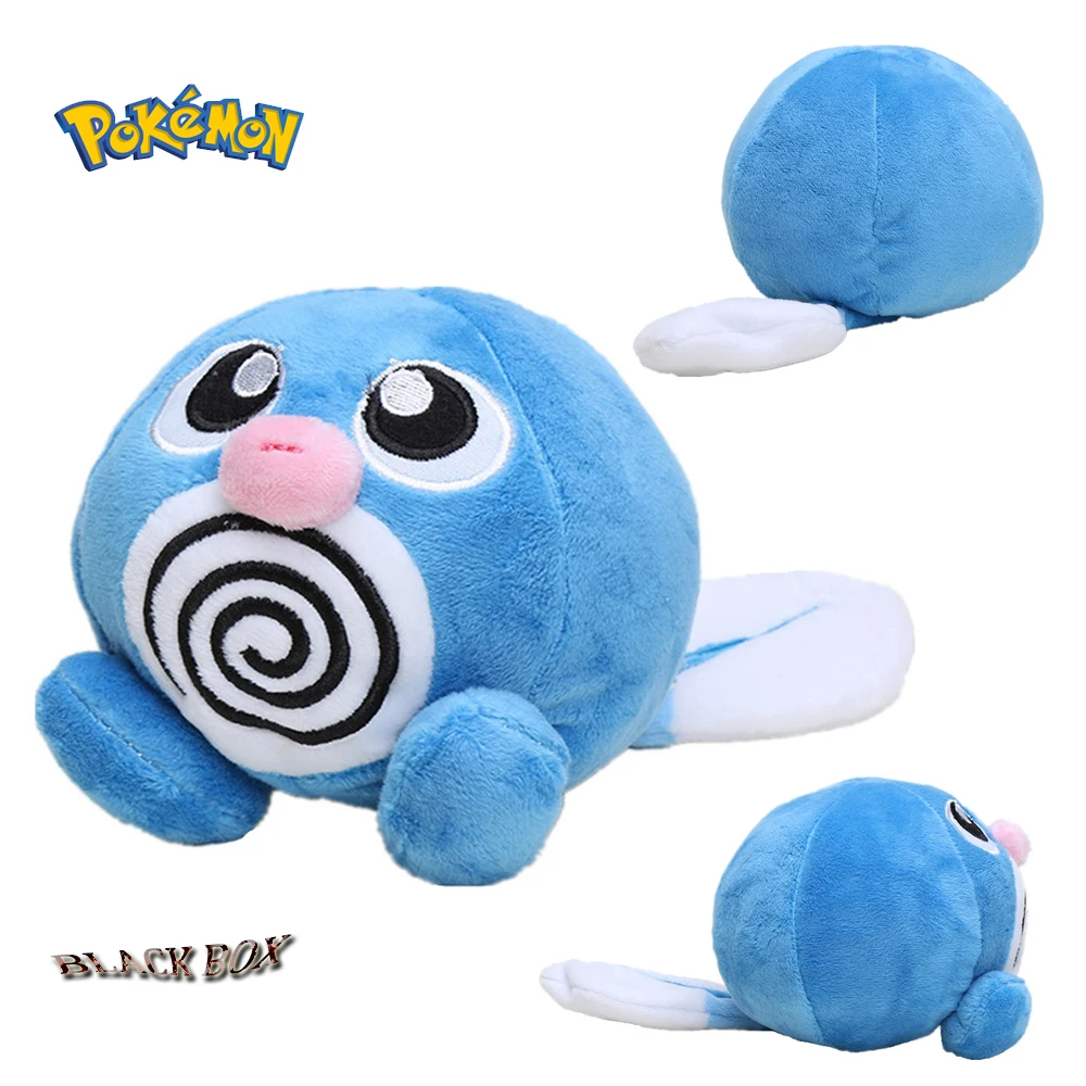 Pokemon Plush Poliwag Poliwhirl Anime Plush PP Cotton Stuffed Animals Doll  Hobby Collection Toys Birthday Christmas Present|Movies & TV| - AliExpress