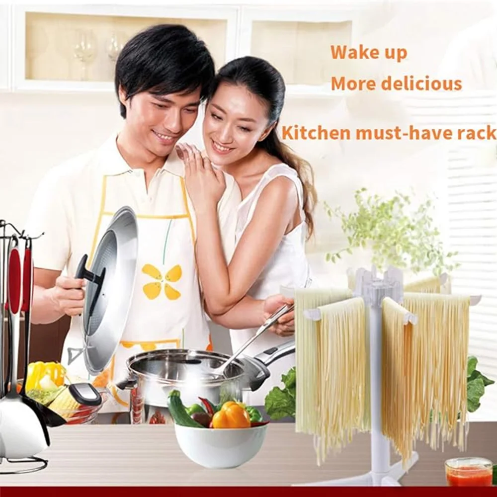 Collapsible Drying Spaghetti Dryer Stand Noodles Holder Hanging Rack Fresh Noodle Pastas Tools Kitchen Accessories pasta drying rack pasta rack