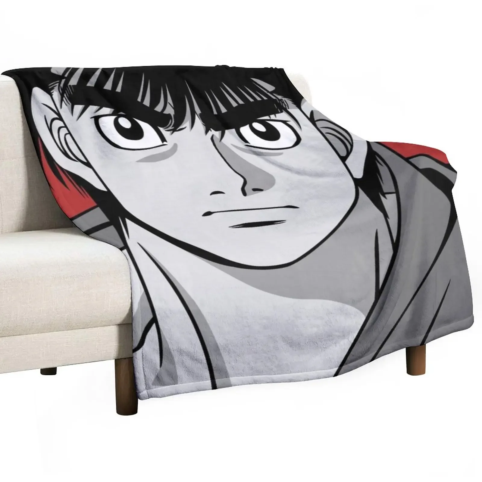 

Ippo Throw Blanket anime Decorative Sofa Custom Blankets