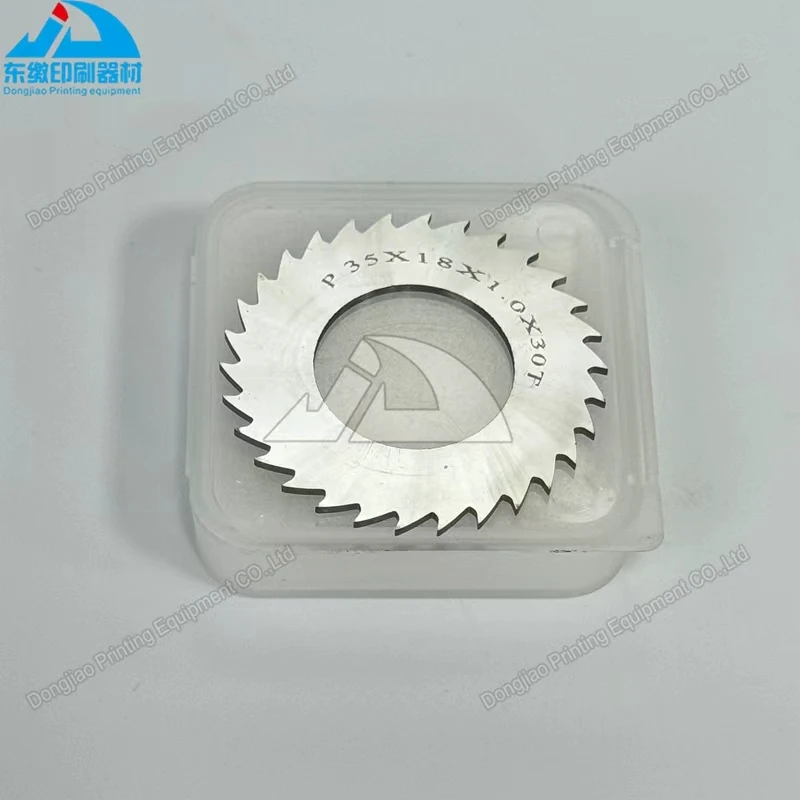 30 톱니 그루빙 나이프 35x18x1mm 3050.8950.4 인쇄 기계용 뮬러 마르티니 제본기 밀링 커터 BBA-4-8950