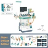 Children's Home Toys Simulation Supermarket Cashier, Cleaning Car, Treatment Device Light And Sound Effects Set Birthday Gift 3