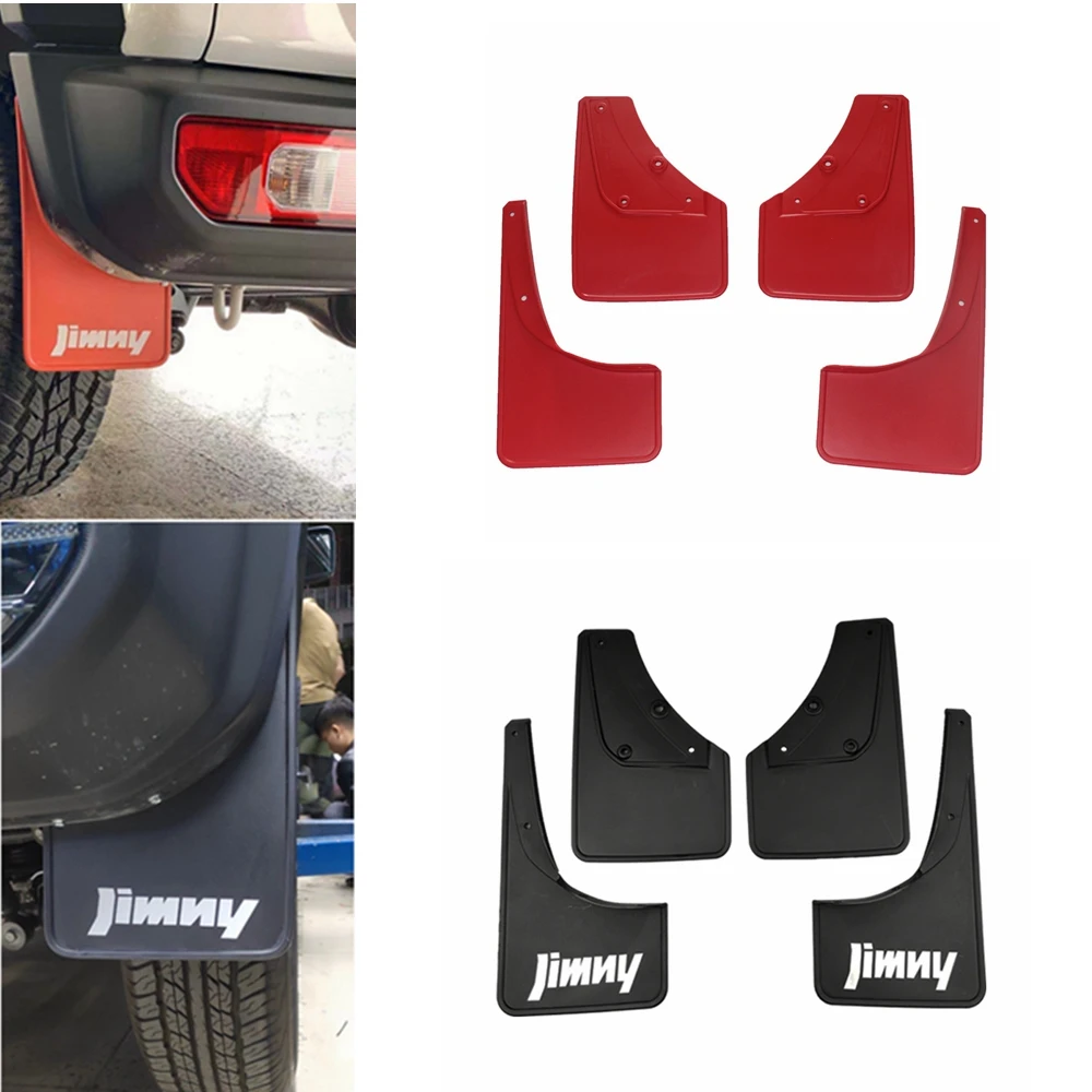 Car Mud Flaps Mud Flaps Fender Splash Guards 4PCS For Suzuki Jimny JB74 JB64-22
