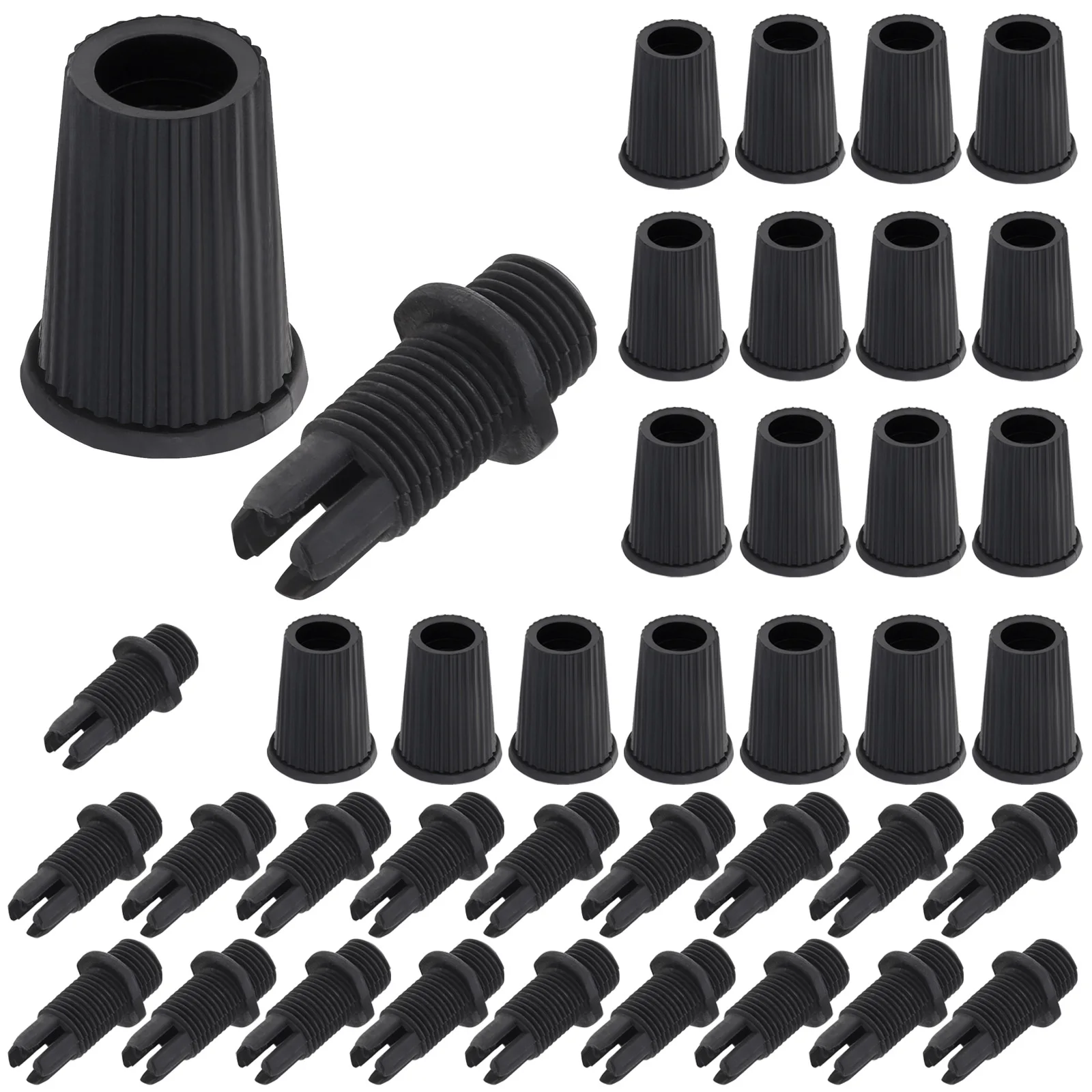 Cable Glands Plastic Strain Reliefs Connectors Cord Grips for Pendant Hanging Light / Ceiling Lighting / Wiring 20 Pairs