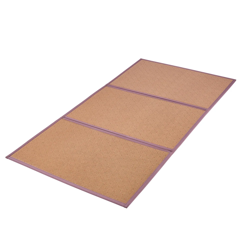 Japanese Rattan Tatami Mat for Yoga and Relaxation