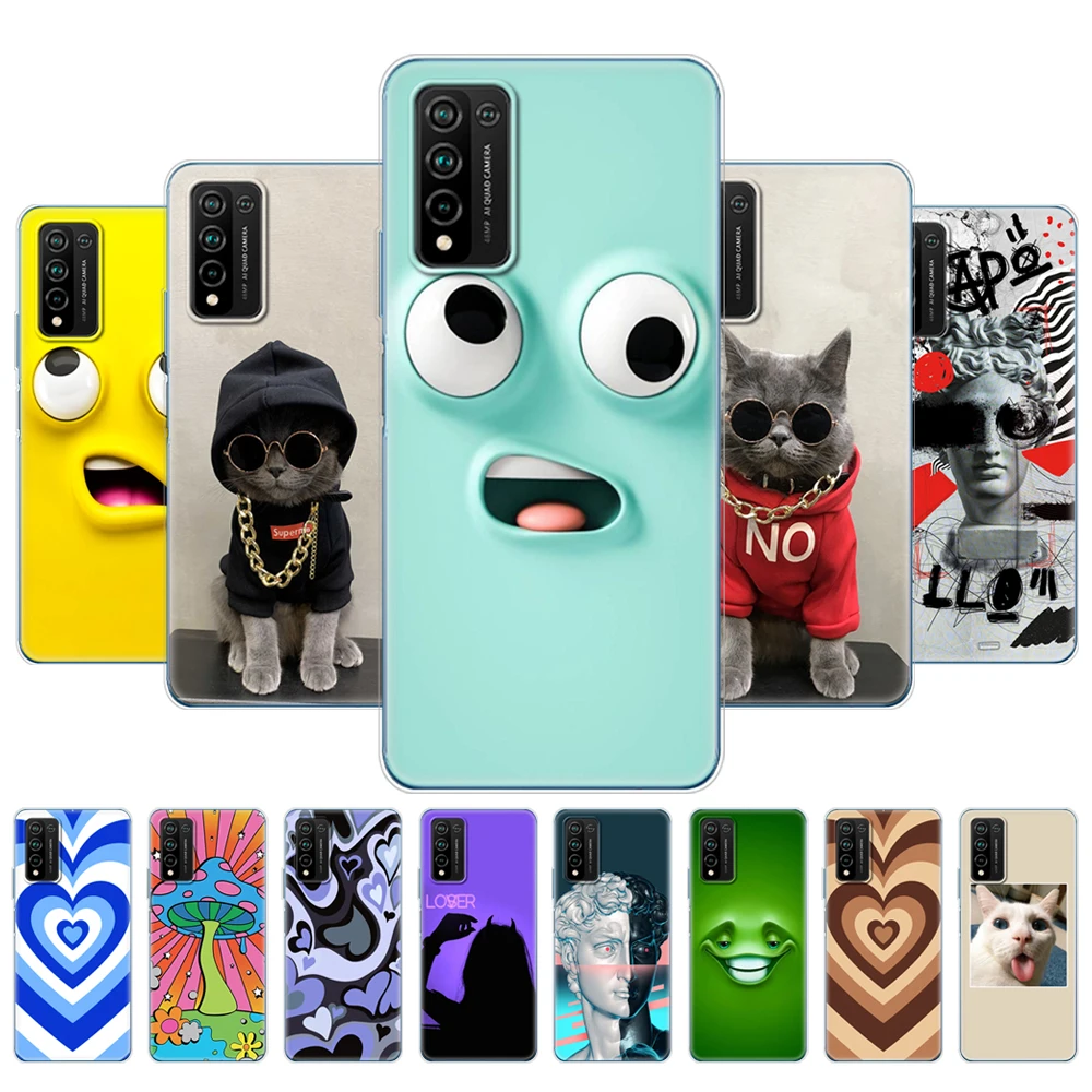 Repuled Cover per Huawei P Smart Plus 2019/Honor 20i/Honor 10i/ Honor 20 Lite, custodia in pelle PU con scomparti per carte e tasca magnetica con cavalletto (nero