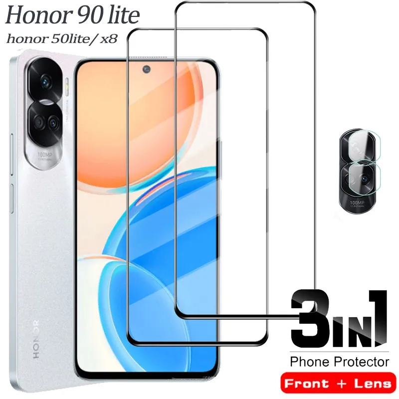 

honor 90 lite Protective Glass for Honor 90lite Glasses Film honor-90-lite honor x8 Glass honor90 lite screen protector
