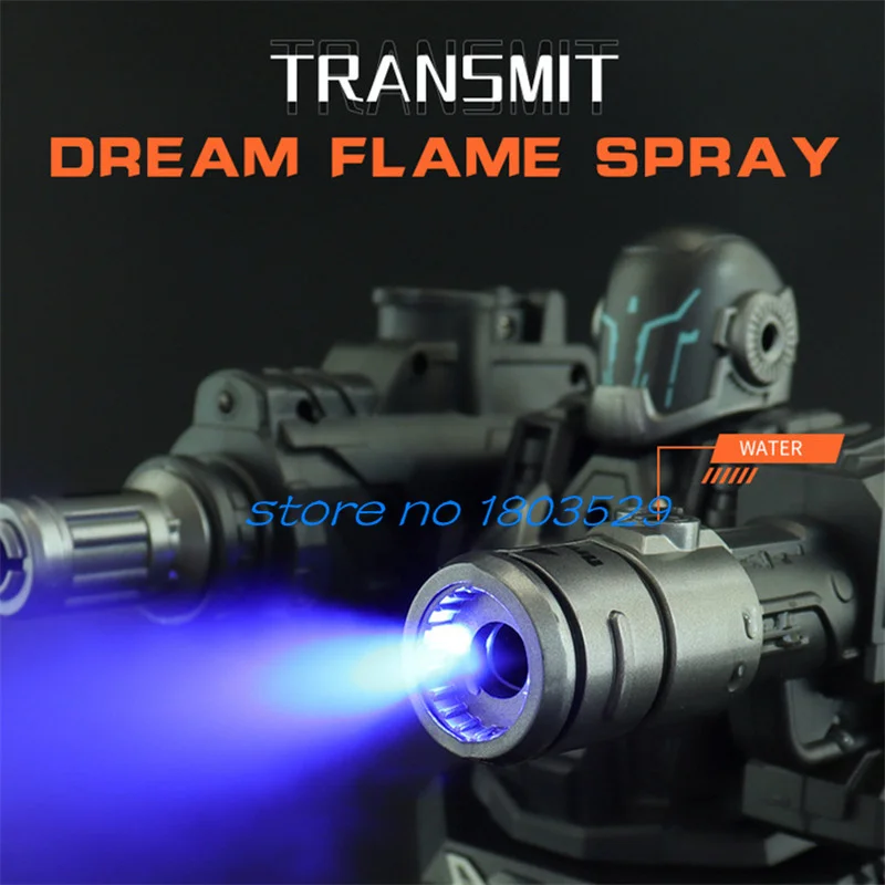 Multiplayer Battle 360° Rotate Remote Control Robot 2.4G 4WD 6 Life Infrared Induction Light Music Water Bomb RC Robot Kids Toy 2
