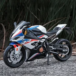 1:12 Scale BMW S1000RR Alloy Car Model Diecast Car Toys for Boys Birthday Gift Kids Toys Car Collection