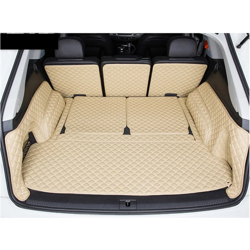 Tapis de coffre de voiture! Ensemble complet de tapis de coffre de voiture,  doublure de chargement étanche pour Tesla Model Y 2021 2022-2020 -  AliExpress