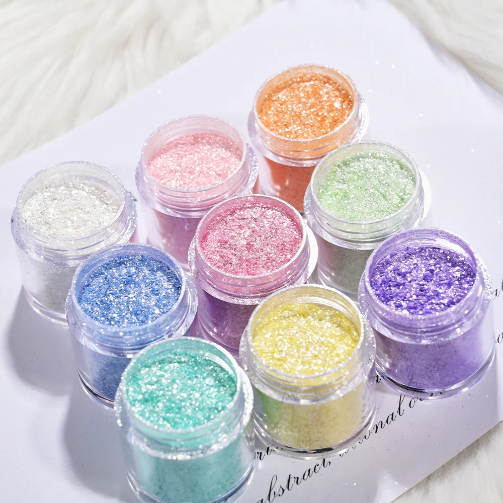 1 Pz Opal Crystal Nail Powder Aurora Opal Nail Glitter Paillettes Holographic Nail Art Lustrini Paillette Accessori Per Manicure