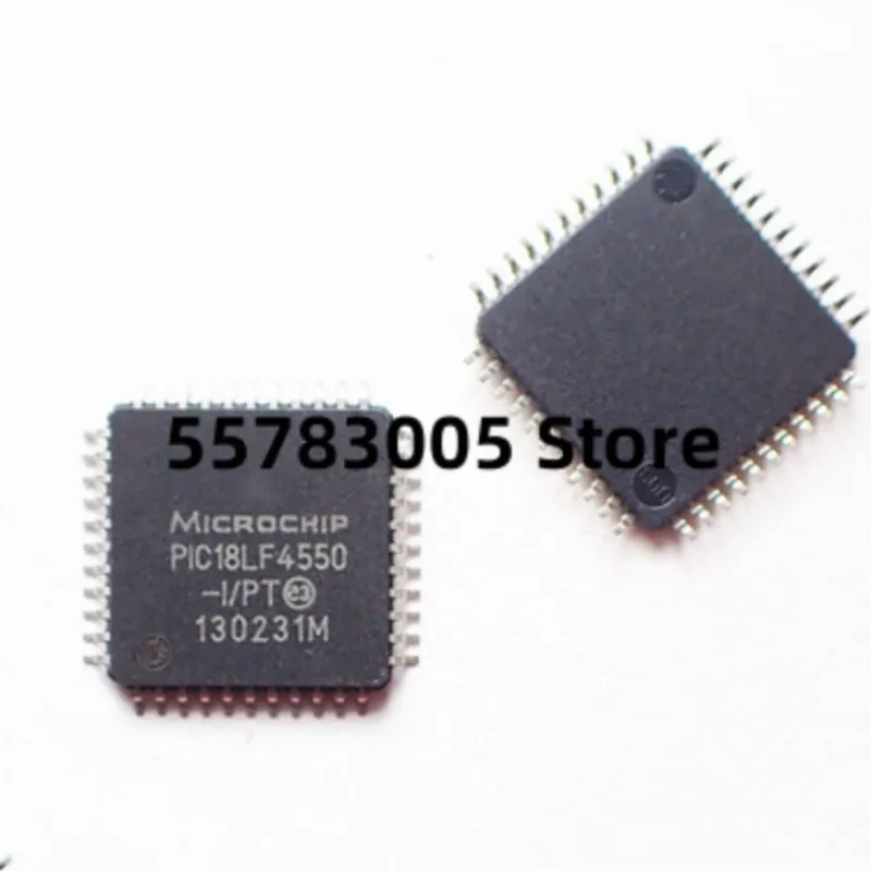 

3PCS New PIC18F4550-I/PT QFP44 Microcontroller chip IC