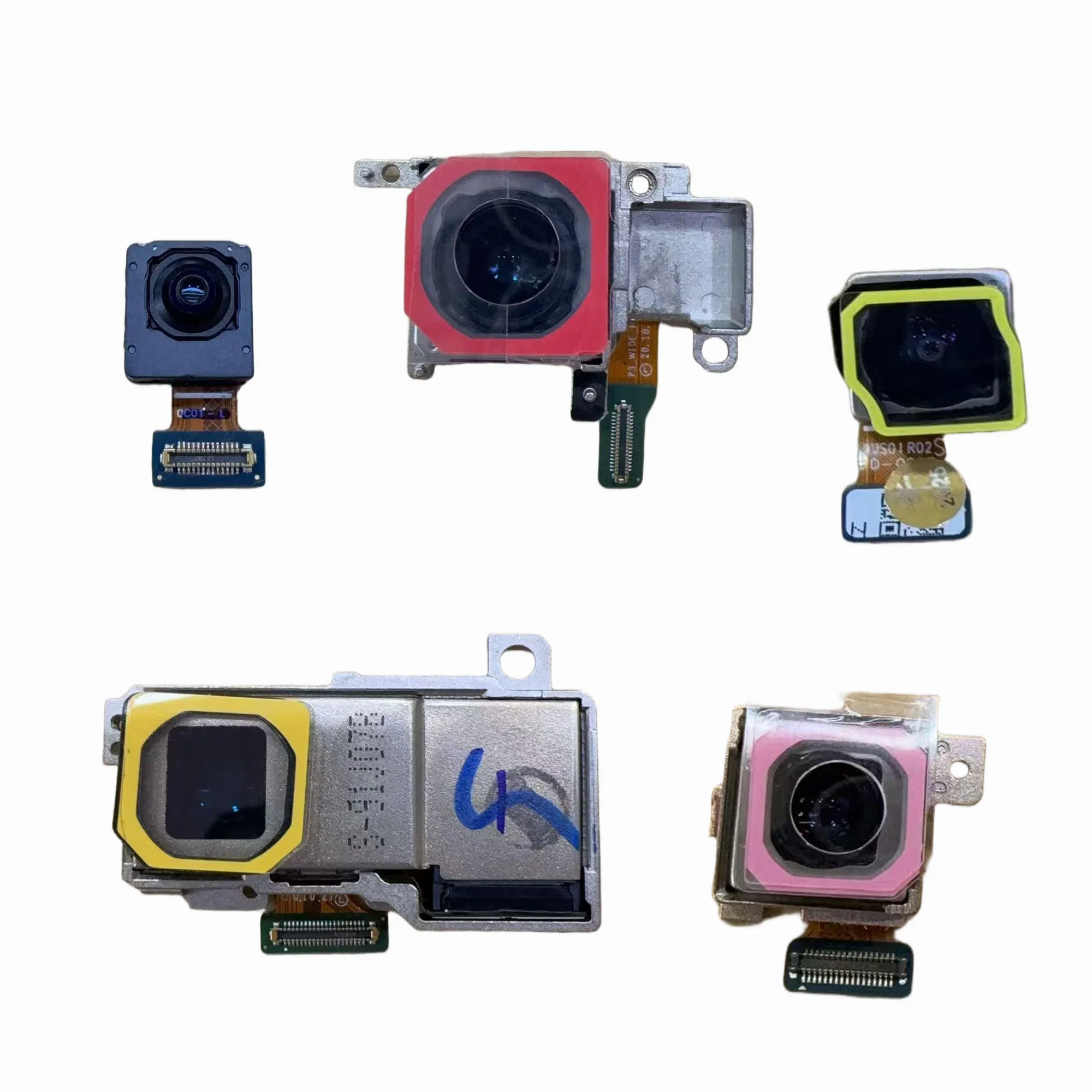 삼성 갤럭시 S21 울트라 5G G998B G998U 전면 셀카 카메라 후면 카메라 모듈 예비 부품