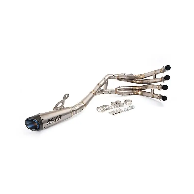 60.5MM Titanium Alloy Escape For BMW S1000RR 2019-2022 S1000R 2021-2022 Motorcycles Full Exhaust System Muffler Mid Header Pipe - Image 3