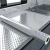 Kitchen Oil Proof Wall Sticker Modern Mould Proof Wallpaper Self Adhesive Film Waterproof Paper Home Decoration Aluminum Foil 3