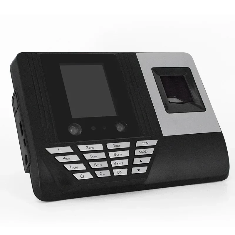 Hot Sale Biometric Face Fingerprint Time Attendance Time Clock Attendance Machine U Disc Recorder Employee Checking-in Recorder