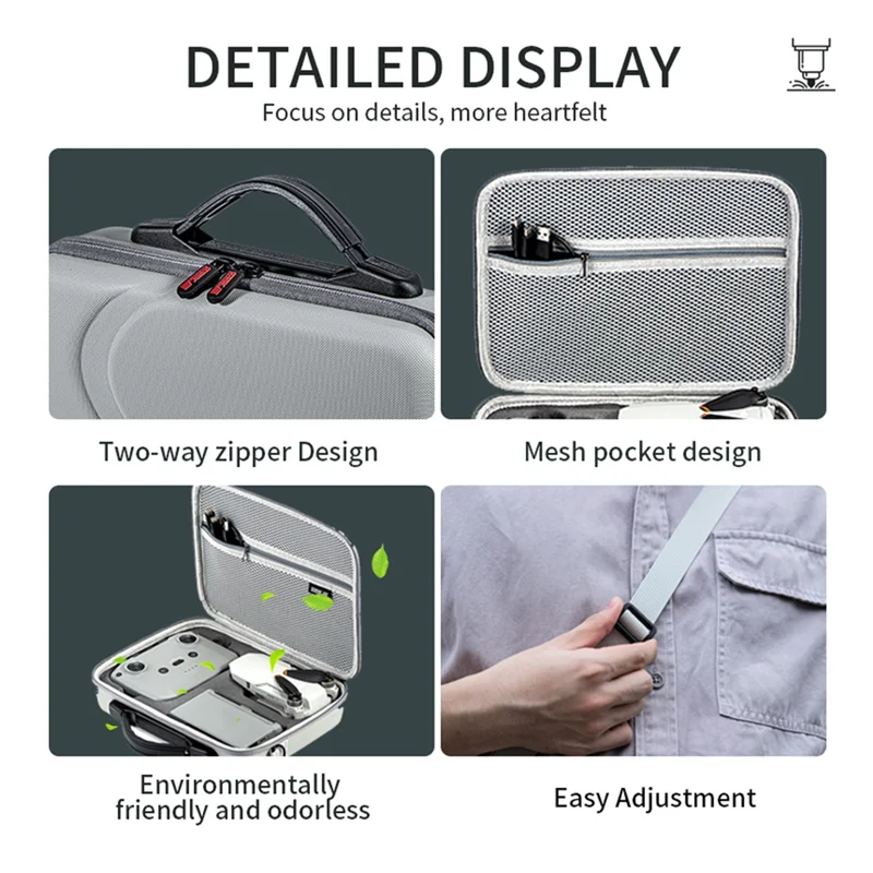 -N07R DJI Mini 4K Mini 2 SE Mini 2 특수 어깨 핸드헬드 크로스바디 백 올인원 보관 가방용 STARTRC 드론 보관 가방