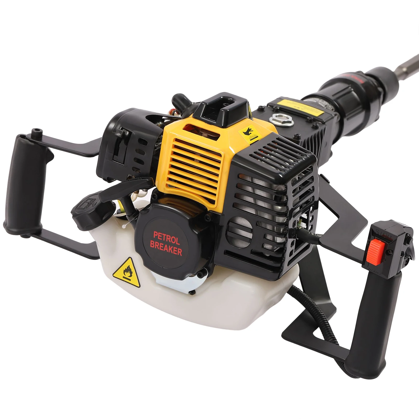 2 Stroke Gas Powered Excavator Gasoline Pick Tree Digging Machine Digger Garden Planting Digging Machine 6
