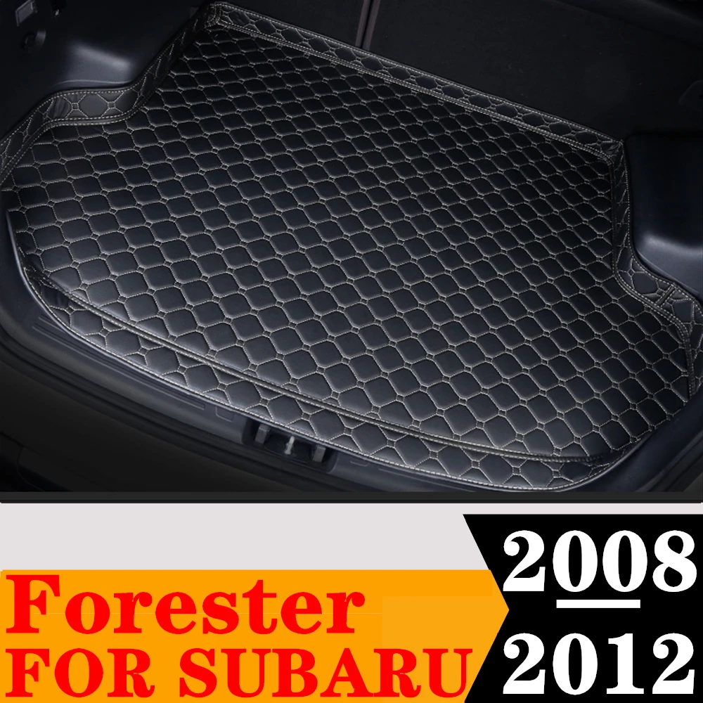 

Боковой коврик для багажника автомобиля для SUBARU Forester 2012, 2011, 2010, 2009, 2008, багажный поднос, багажная накладка, задний грузовой вкладыш, защитный чехол