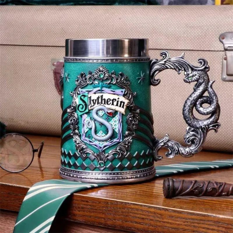 Fantasy Adventure Film Periferiche Mark Mug Hogwarts Castle Ornamenti In Rilievo Creativo Boccale Di Birra Portapenne Compleanno Raccogliere Regalo