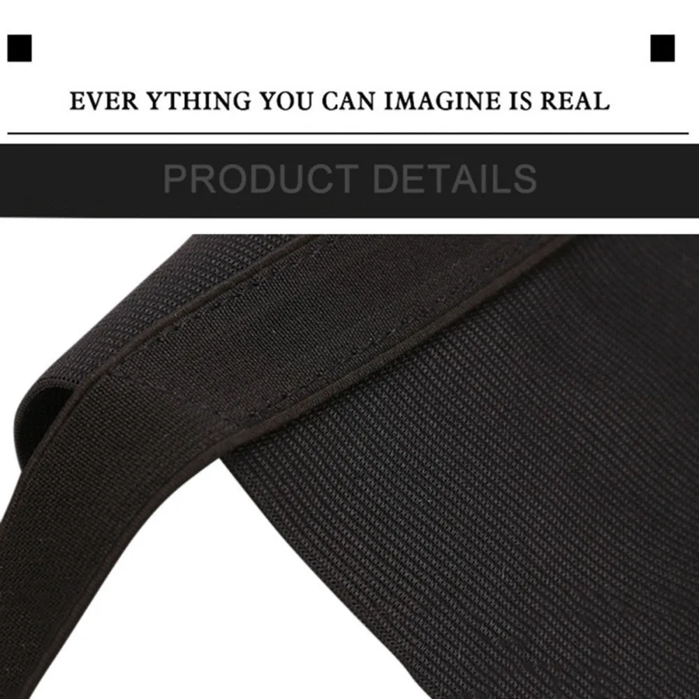 

Left Hidden Belt Right Under 40 Inches And Band Belt Black Coat General Holster Practical Durable High Quality