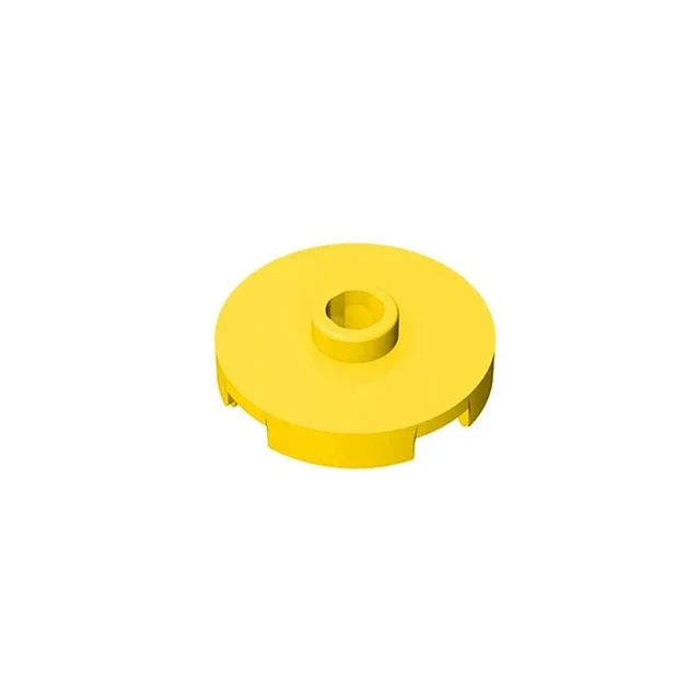20pcs MOC Compatible Assembles Particles 18674 Tile Plate Round 2 x 2 with Open Stud Building Blocks DIY Educational High-Tech 5
