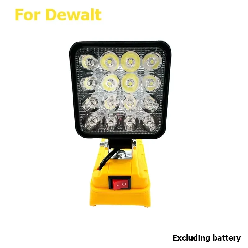 3 inch Portable Cordless LED Work Light for Dewalt 18V 20V Lithium Battery Waterproof Worksite Outdoor Lighting Emergency Lamp led flashlight led lights led work light work light