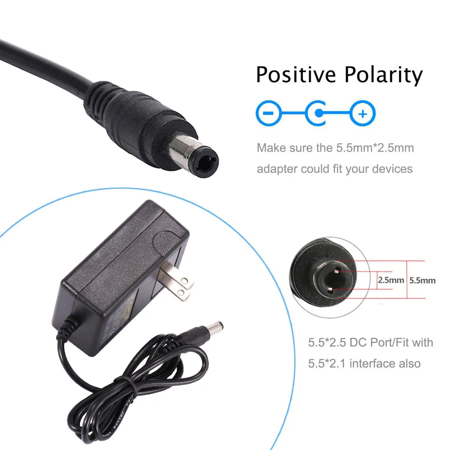 Universal Multi-Plug Lithium Battery Charger for 21V Cordless Power Tools
