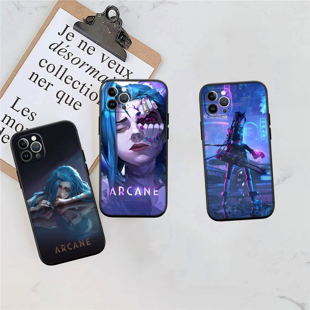 Arcane Jinx Illustrated Phone Case