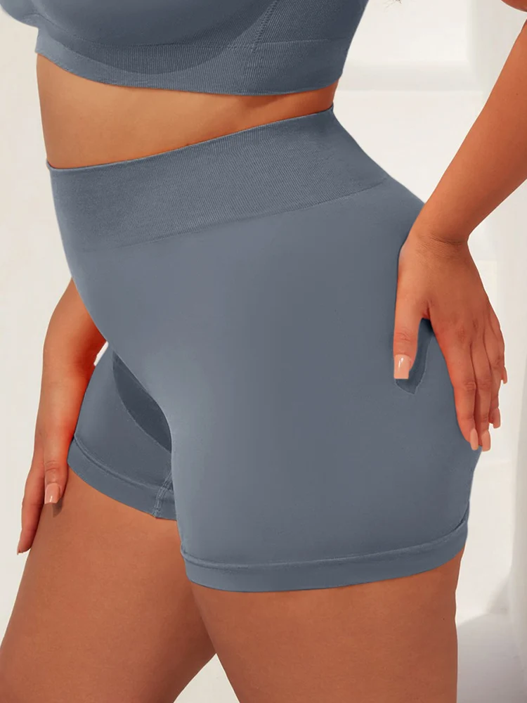 Seamless Women Yoga Shorts Push Up Gym Shorts Sexy Bubble Butt Short Pants High Waist Fitness Running Shorts Quick Dry Shorts khaki shorts