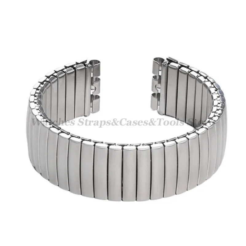 Flexible Stainless Steel Watch Band - Elastic Expansion Bracelet Accessories