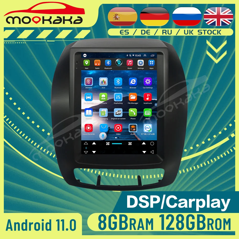 

For Kia Sorento 2 2013 2014 Car Multimedia DVD Player Android 11.0 Tesla Style Radio Auto Stereo Head Unit DSP Carplay GPS Navi