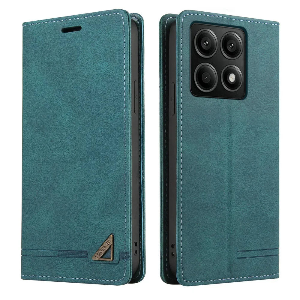 Luxury Leather Texture Wallet RFID Flip Cover