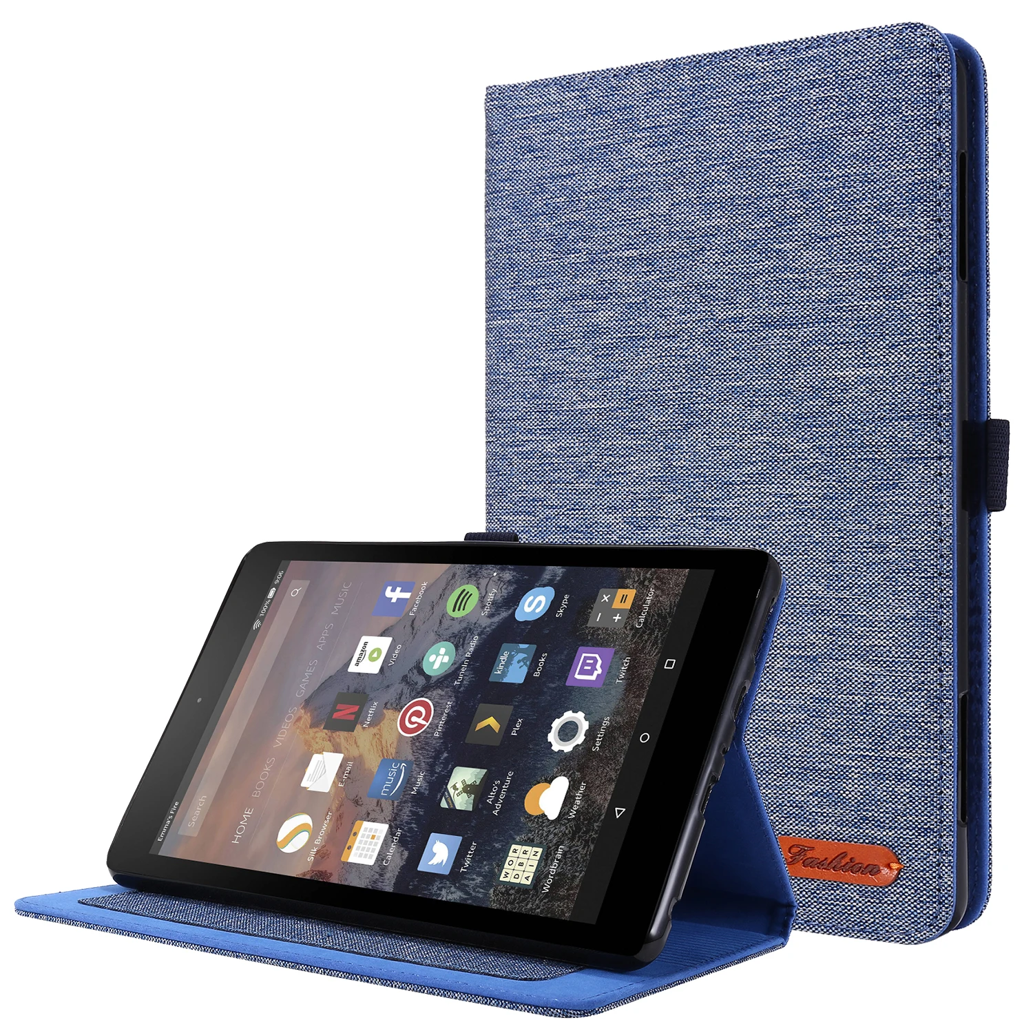 Cowboy-Themed Shockproof Stand Cover with Card Pockets