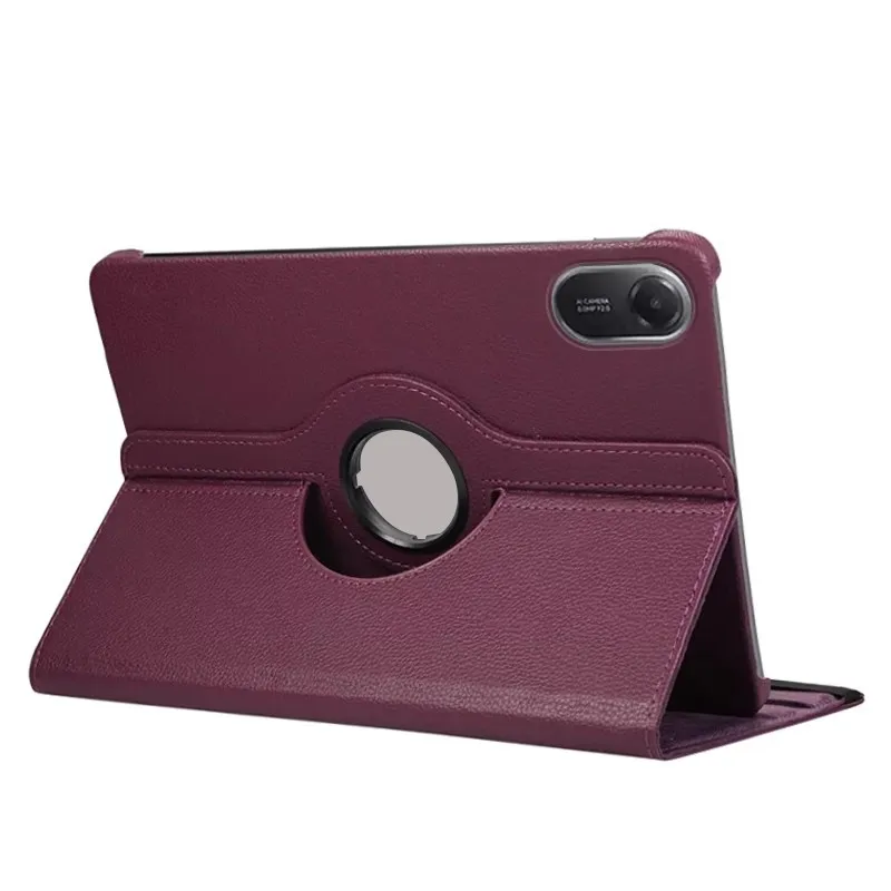 360° Rotating Smart Flip Stand PU Leather Tablet Cover - 11 Inch