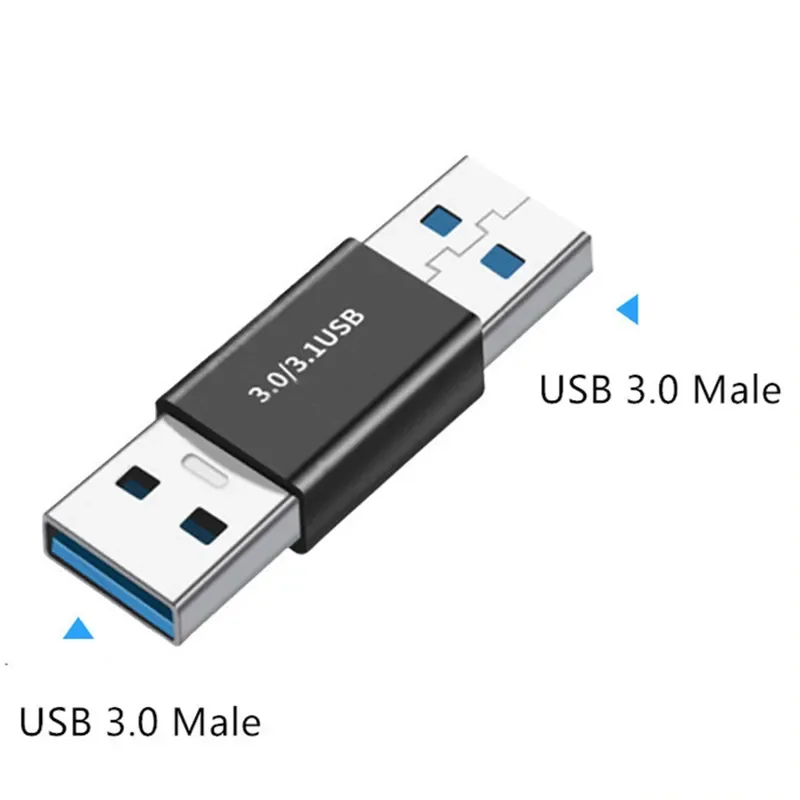 USB 3.0 Adapter Male to Female Fmale-Female Male-Female Converter Coupler Changer Connector Durable PC Laptop 1Pcs plug adapter