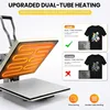 AKEYDIY,15x15 Slide Out Heat Press Machine T Shirts,Digital Clamshell Heat Transfer Machine Sublimation,Industrial Shirt Printer 4