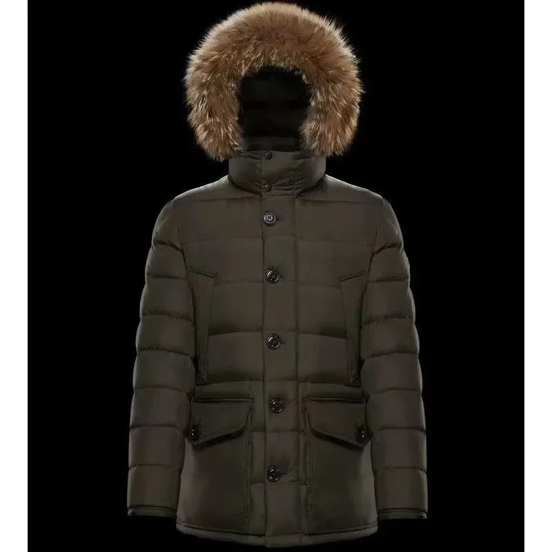 Рисунок 5 - Зимняя мужская длинная куртка с капюшоном Y2K