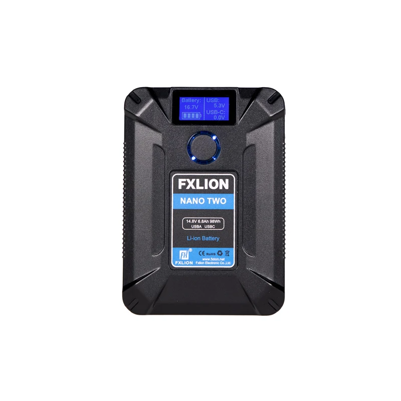 FXLION Nano 50/98/150WH Tiny V-Mount/V-Lock Battery for Cameras 