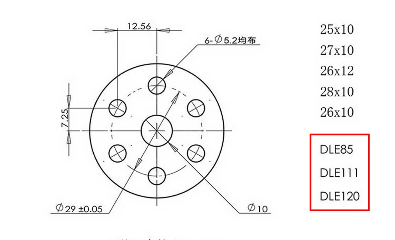 Sail CW Beechwood Propeller with DLE Engine Hole 18x10 19x8 20x10 for Gas RC Model Airplane 4