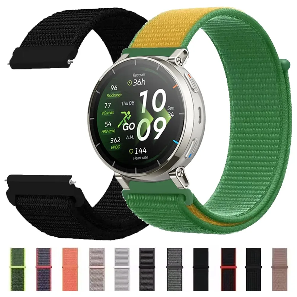 Nylon Loop Strap - 20mm/22mm Adjustable Comfortable Bracelet Band