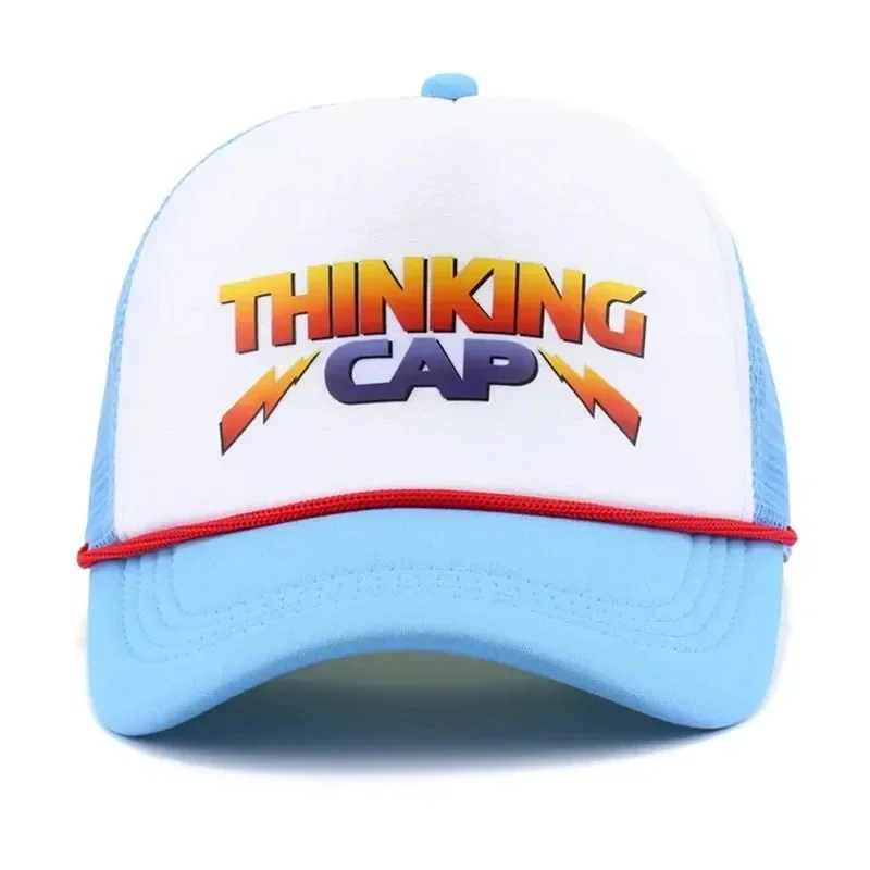 Halloween Sports Retro Stranger Hat Cosplay Dustin Baseball  display picture 3