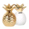 1 Pc Resin Pineapple Piggy Bank Faux Fruit Ornament Realistic Pineapple Props Creative Crafts Home Decoration Money Boxes 1