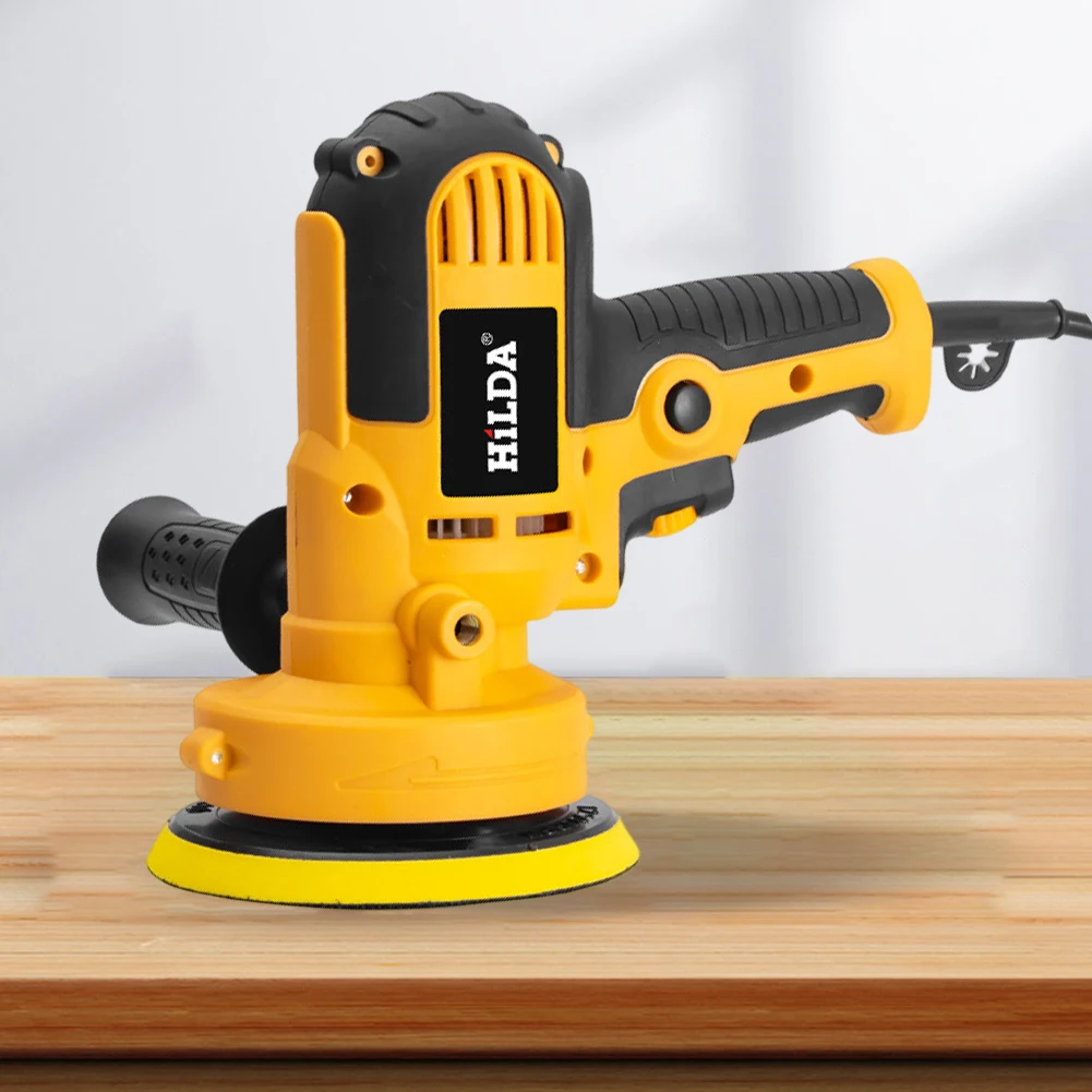 HILDA Electric Car Polisher Machine Auto Polishing Machine 700W 3500rpm Adjustable Speed Sanding Waxing Tool Car Accessory Tool 3