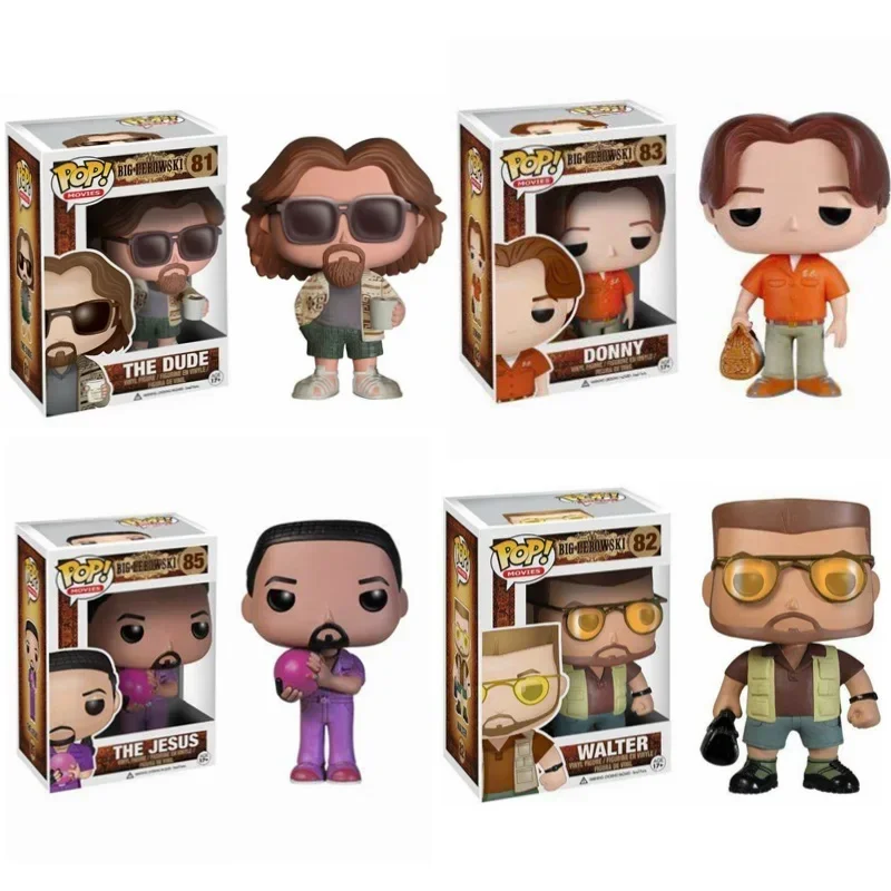 thumbnail image 2 of FUNKO POP BIG LEBOWSKI Dedos verdes The Dude 81# Walter 82# Donny 83# The Jesus 85# Figura de acción de PVC Juguetes de modelos coleccionables, 2 of 5